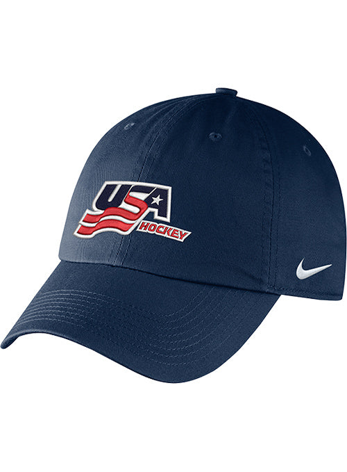 Nike USA Hockey Heritage86 Navy Adjustable Hat USA Hockey Shop