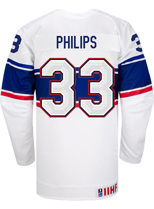 Nike USA Hockey Gwyneth Philips Home Jersey