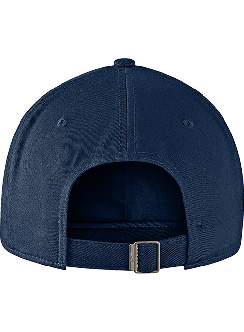 Nike USA Hockey Heritage86 Navy Adjustable Hat - Back View