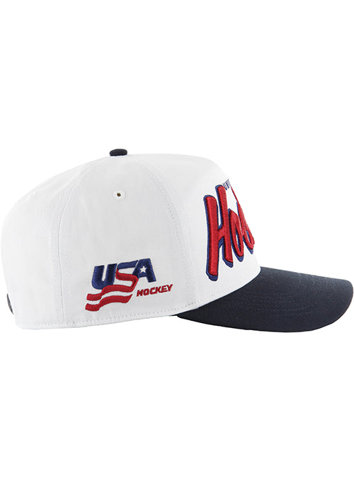 47 Brand USA Hockey Drop Shadow Hitch Snapback Hat