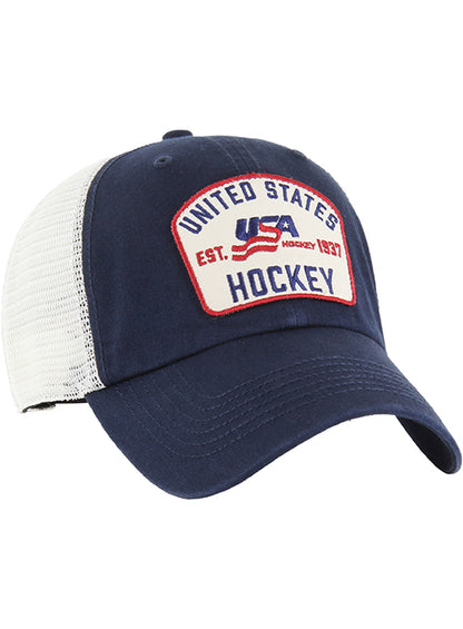 47 Brand USA Hockey McCall Clean Up Snapback Hat