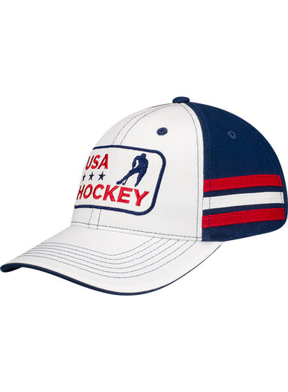 USA Hockey Team Stripe Snapback Hat