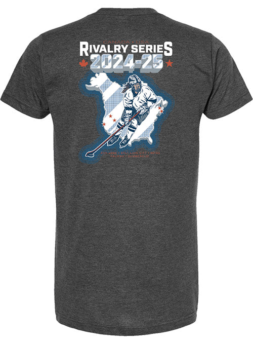 2024-2025 Rivalry Series Event T-Shirt - Heather Charcoal