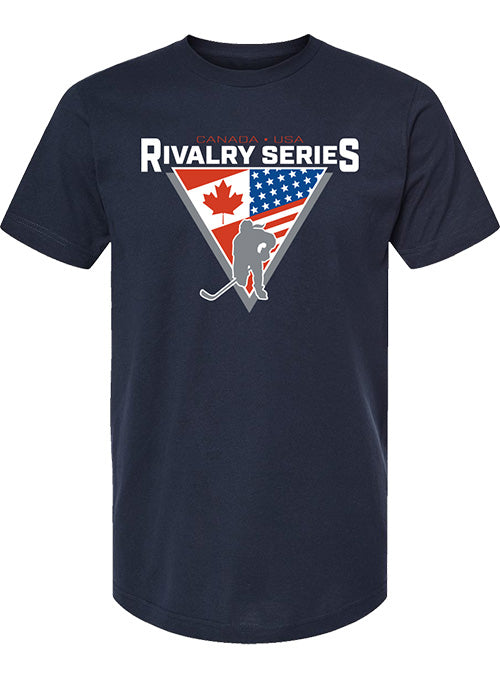 USA Hockey Rivalry Series Logo T-Shirt - Navy