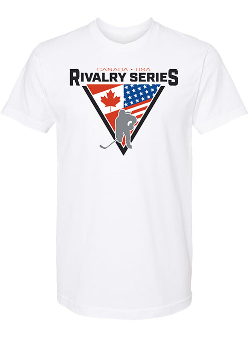 USA Hockey Rivalry Series Logo T-Shirt - White