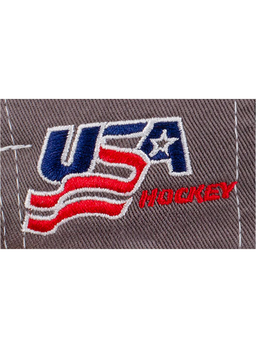 Youth USA Hockey Wordmark Adjustable Hat