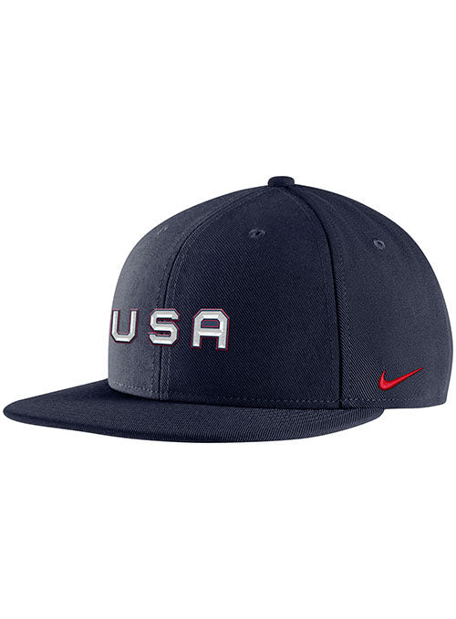 droog Muildier Additief Nike USA Hockey Pro Flatbill Snapback Hat | USA Hockey Shop