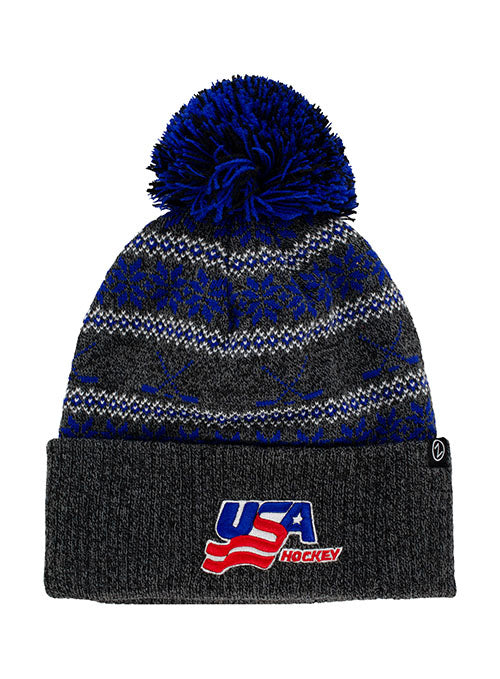 USA Hockey Carousel Knit Beanie – USA Hockey Shop