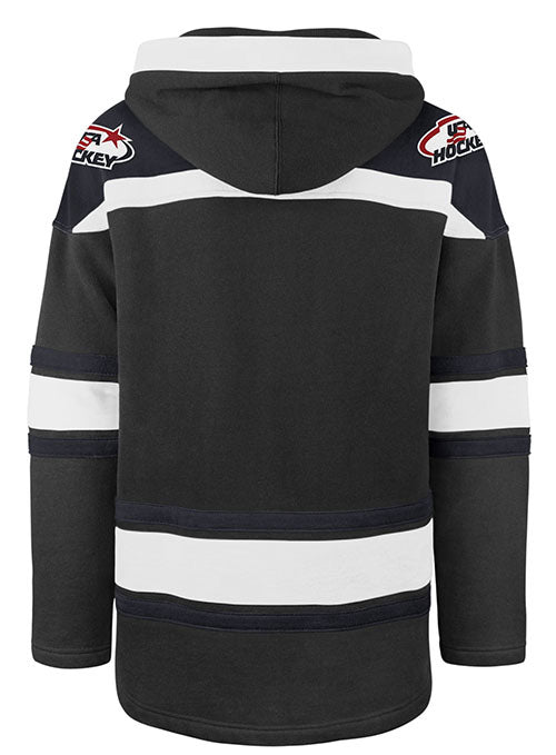 47 Brand Anaheim Ducks Superior Lacer Hoodie Black
