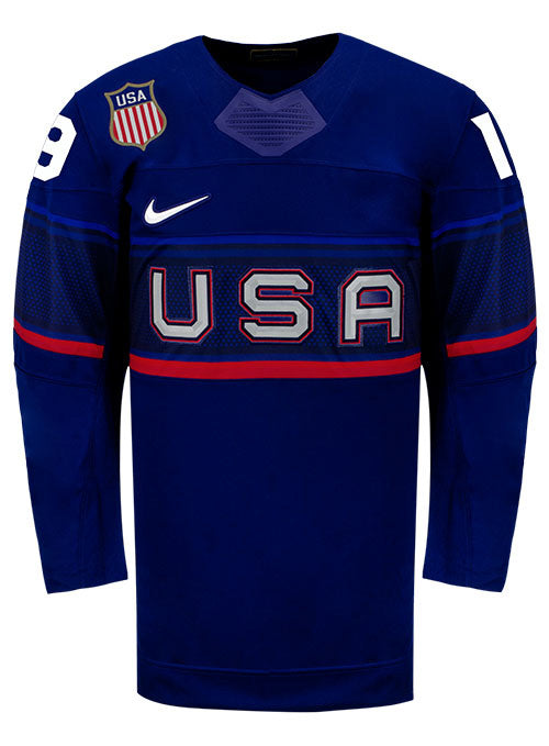 Nike USA Hockey Jincy Dunne Away 2022 Olympic Jersey