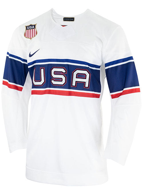 Nike USA Hockey Away 2022 Olympic Jersey USA Hockey Shop