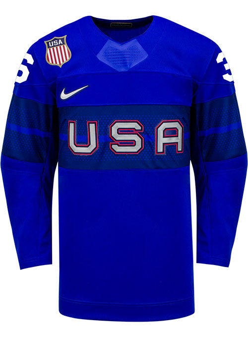 Nike USA Hockey Rory Guilday Alternate 2022 Olympic Jersey | USA Hockey ...