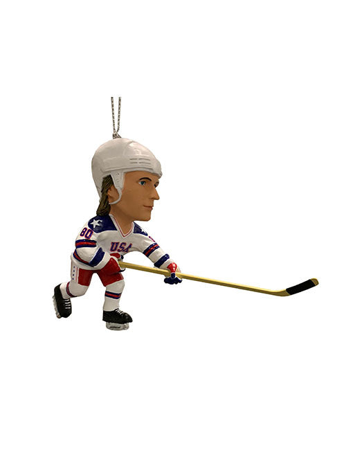 USA Hockey 1980 Miracle on Ice Holiday Ornament - Front View